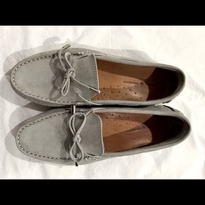 Grey Mercanti Fioentini leather loafers